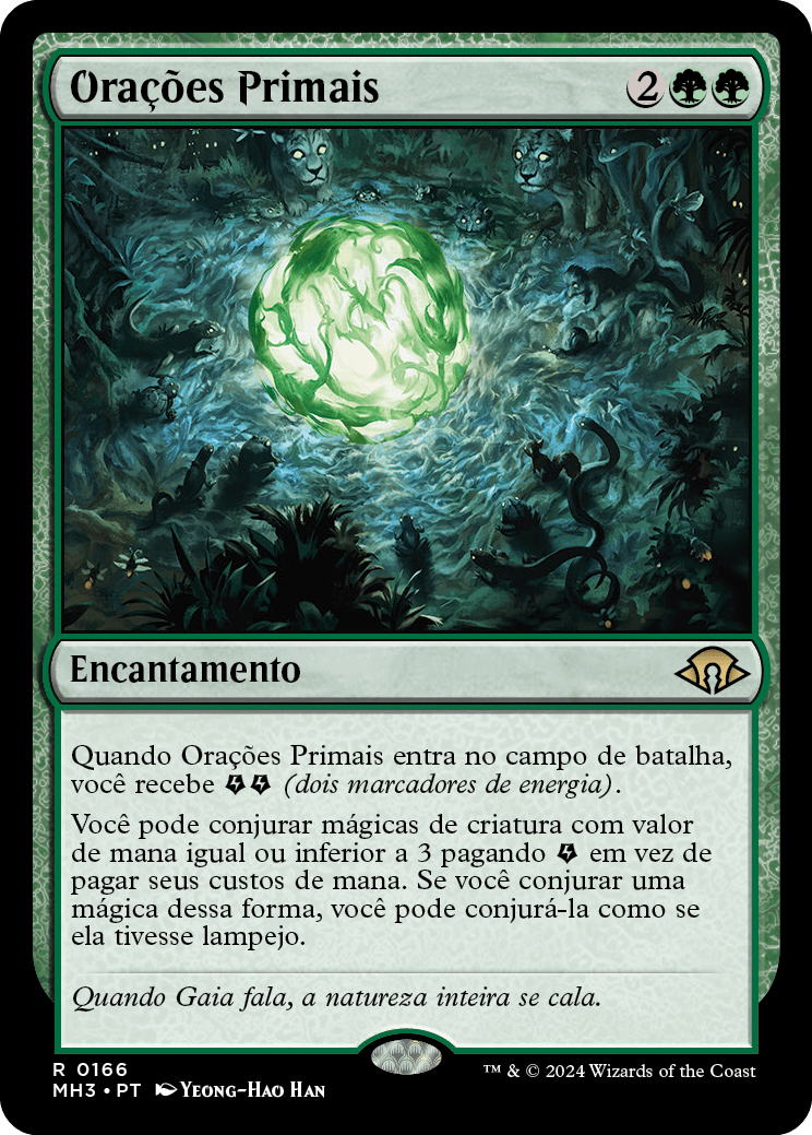 Orações Primais / Primal Prayers - Magic: The Gathering - MoxLand