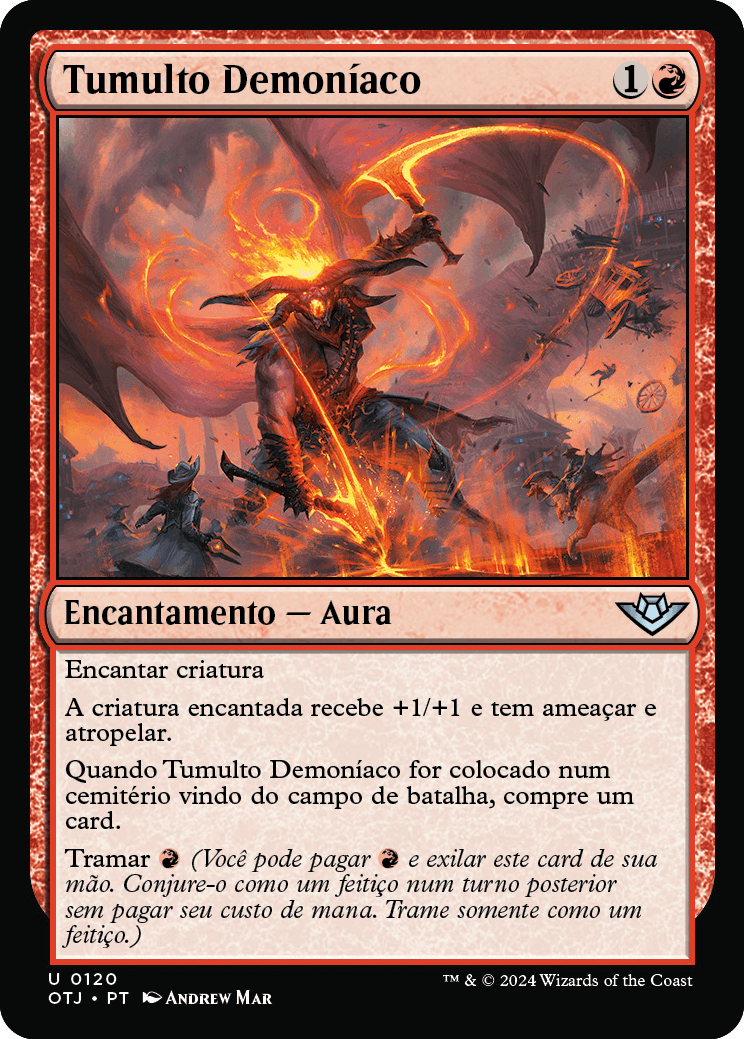 Tumulto Demoníaco / Demonic Ruckus - Magic: The Gathering - MoxLand