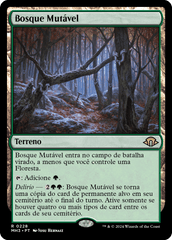 Bosque Mutável / Shifting Woodland - Magic: The Gathering - MoxLand