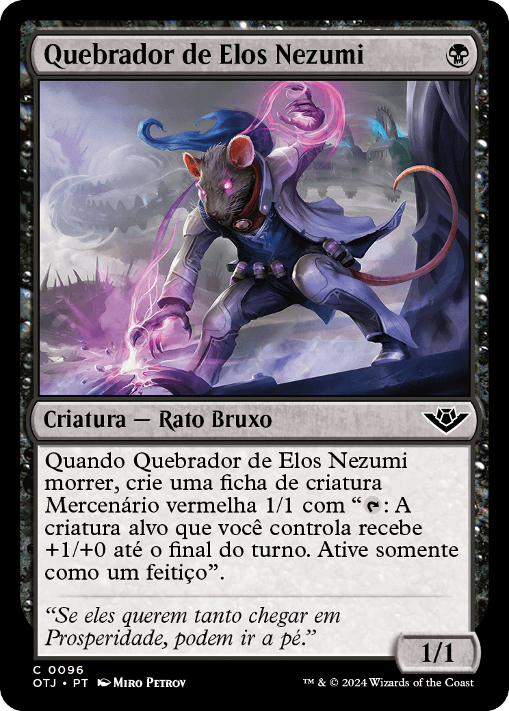 Quebrador de Elos Nezumi / Nezumi Linkbreaker - Magic: The Gathering - MoxLand