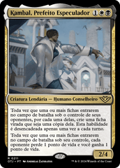 Kambal, Prefeito Especulador / Kambal, Profiteering Mayor - Magic: The Gathering - MoxLand