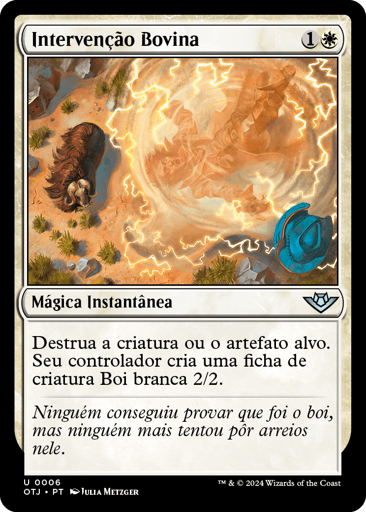 Intervenção Bovina / Bovine Intervention - Magic: The Gathering - MoxLand
