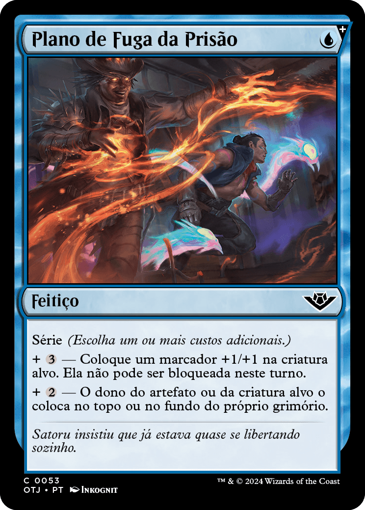 Plano de Fuga da Prisão / Jailbreak Scheme - Magic: The Gathering - MoxLand