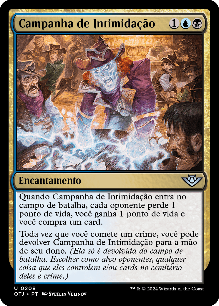 Campanha de Intimidação / Intimidation Campaign - Magic: The Gathering - MoxLand