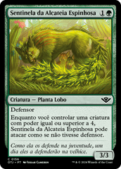 Sentinela da Alcateia Espinhosa / Bristlepack Sentry - Magic: The Gathering - MoxLand
