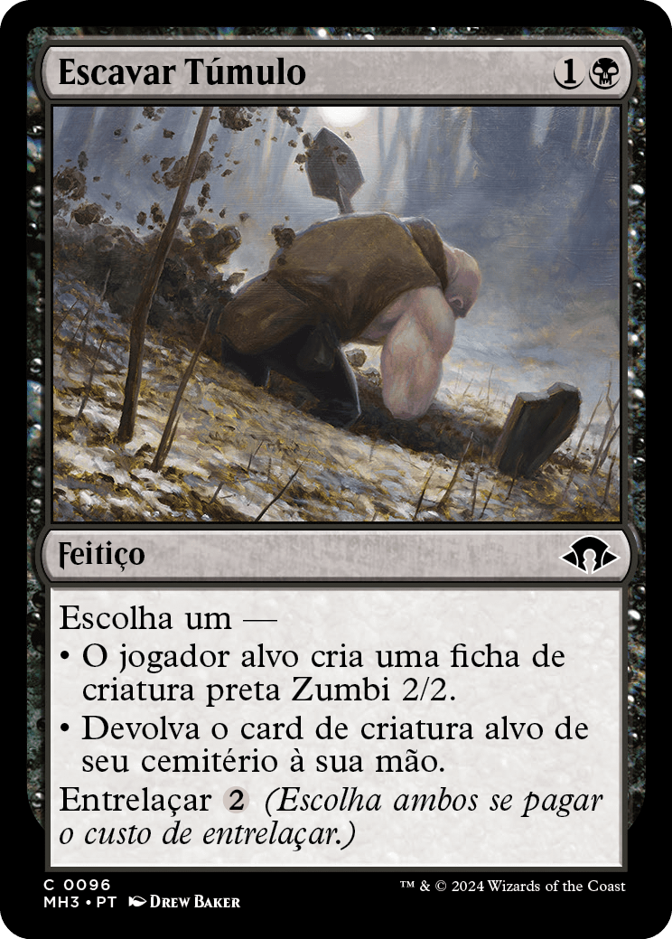 Escavar Túmulo / Gravedig - Magic: The Gathering - MoxLand