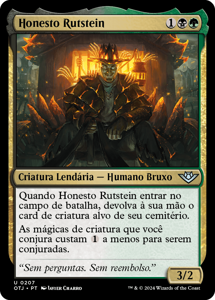 Honesto Rutstein / Honest Rutstein - Magic: The Gathering - MoxLand