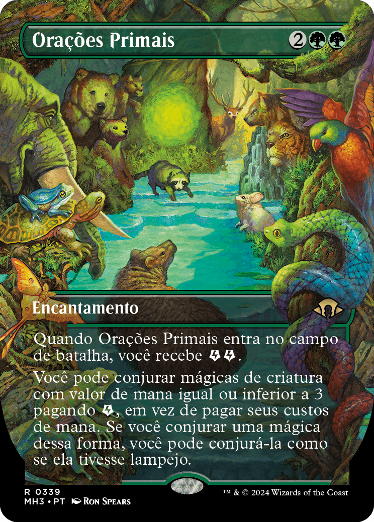 Orações Primais / Primal Prayers - Magic: The Gathering - MoxLand