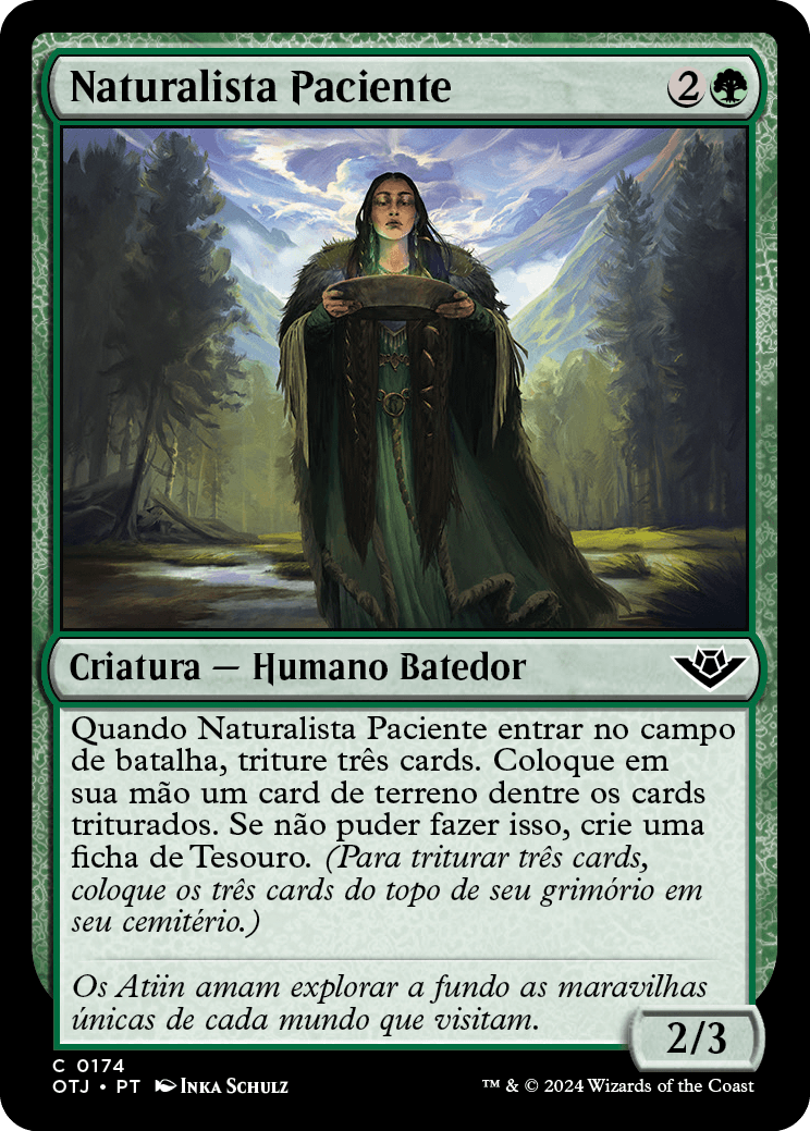 Naturalista Paciente / Patient Naturalist - Magic: The Gathering - MoxLand