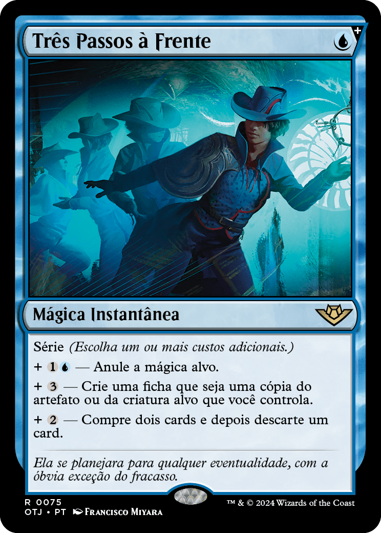 Três Passos à Frente / Three Steps Ahead - Magic: The Gathering - MoxLand