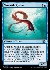 Verme do Recife / Reef Worm - Magic: The Gathering - MoxLand