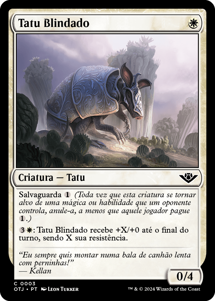 Tatu Blindado / Armored Armadillo - Magic: The Gathering - MoxLand