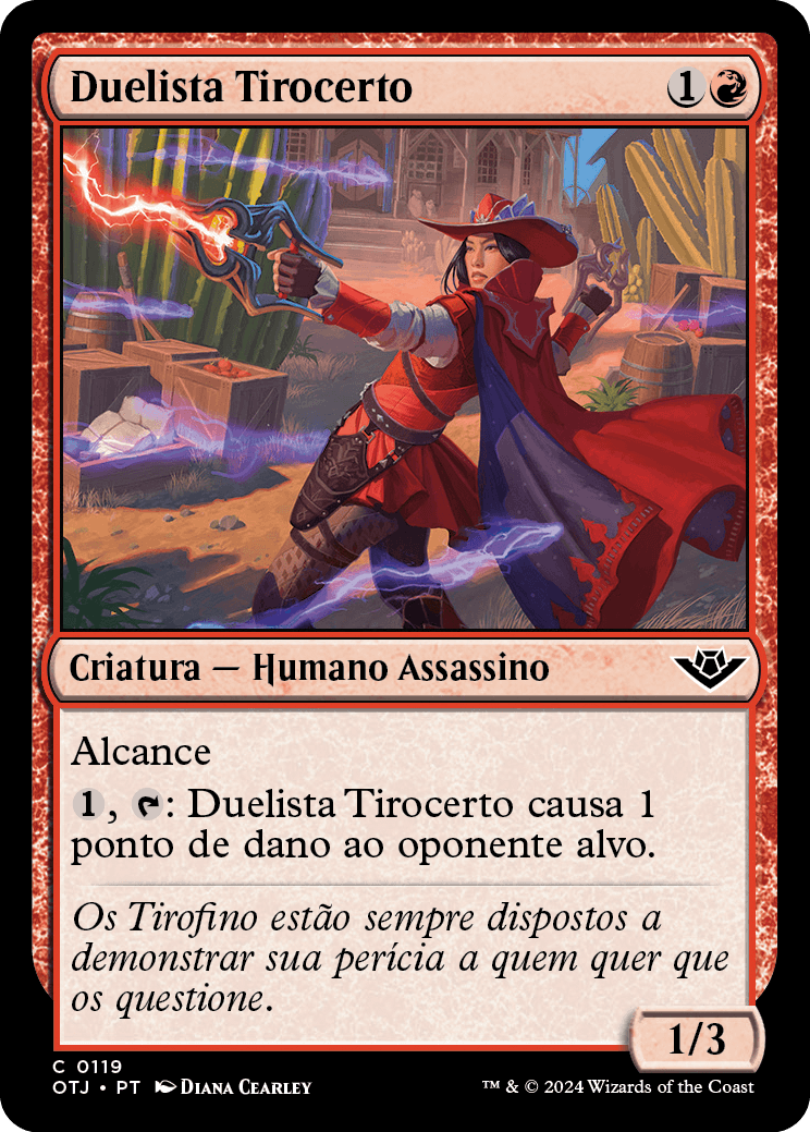 Duelista Tirocerto / Deadeye Duelist - Magic: The Gathering - MoxLand