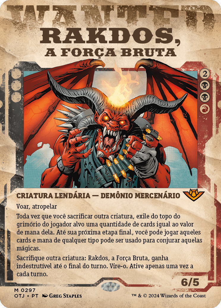 Rakdos, a Força Bruta / Rakdos, the Muscle - Magic: The Gathering - MoxLand