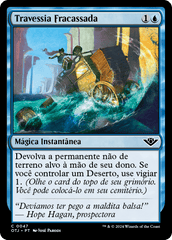 Travessia Fracassada / Failed Fording - Magic: The Gathering - MoxLand