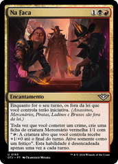 Na Faca / At Knifepoint - Magic: The Gathering - MoxLand