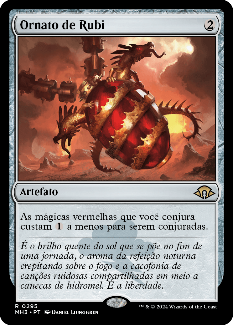 Ornato de Rubi / Ruby Medallion - Magic: The Gathering - MoxLand
