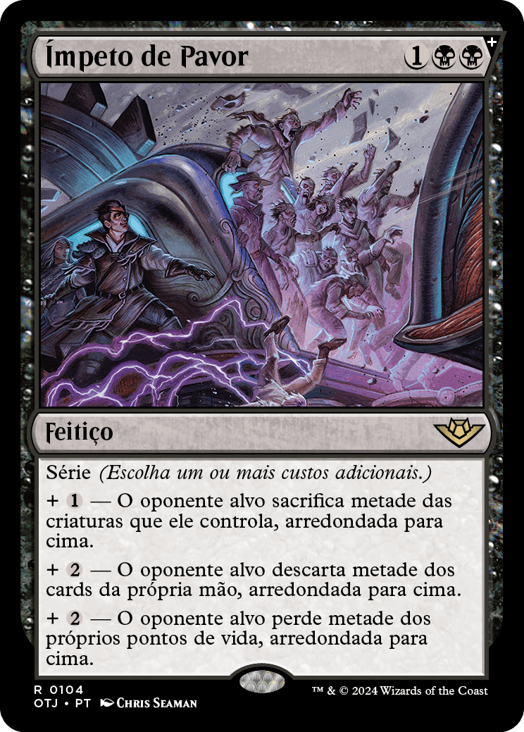 Ímpeto de Pavor / Rush of Dread - Magic: The Gathering - MoxLand