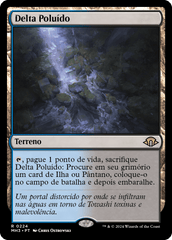 Delta Poluído / Polluted Delta - Magic: The Gathering - MoxLand