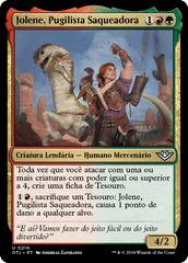 Jolene, Pugilista Saqueadora / Jolene, Plundering Pugilist - Magic: The Gathering - MoxLand
