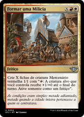 Formar uma Milícia / Form a Posse - Magic: The Gathering - MoxLand