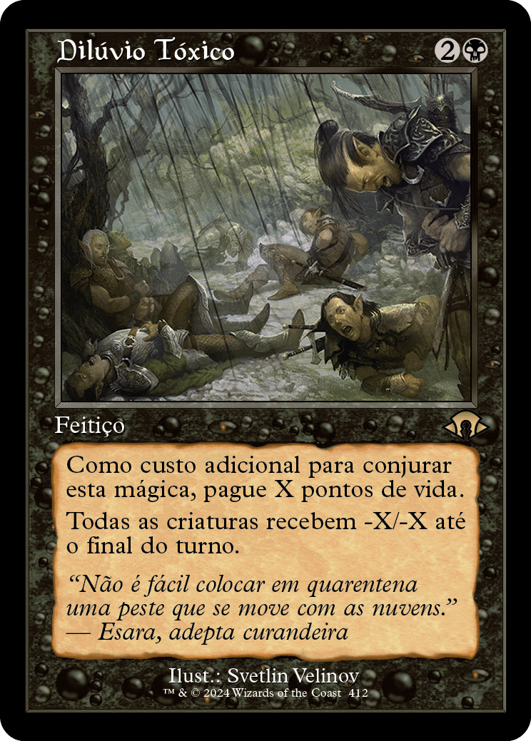 Dilúvio Tóxico / Toxic Deluge - Magic: The Gathering - MoxLand