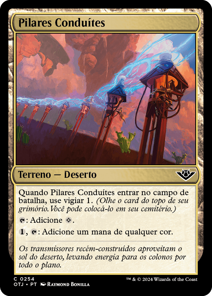 Pilares Conduítes / Conduit Pylons - Magic: The Gathering - MoxLand