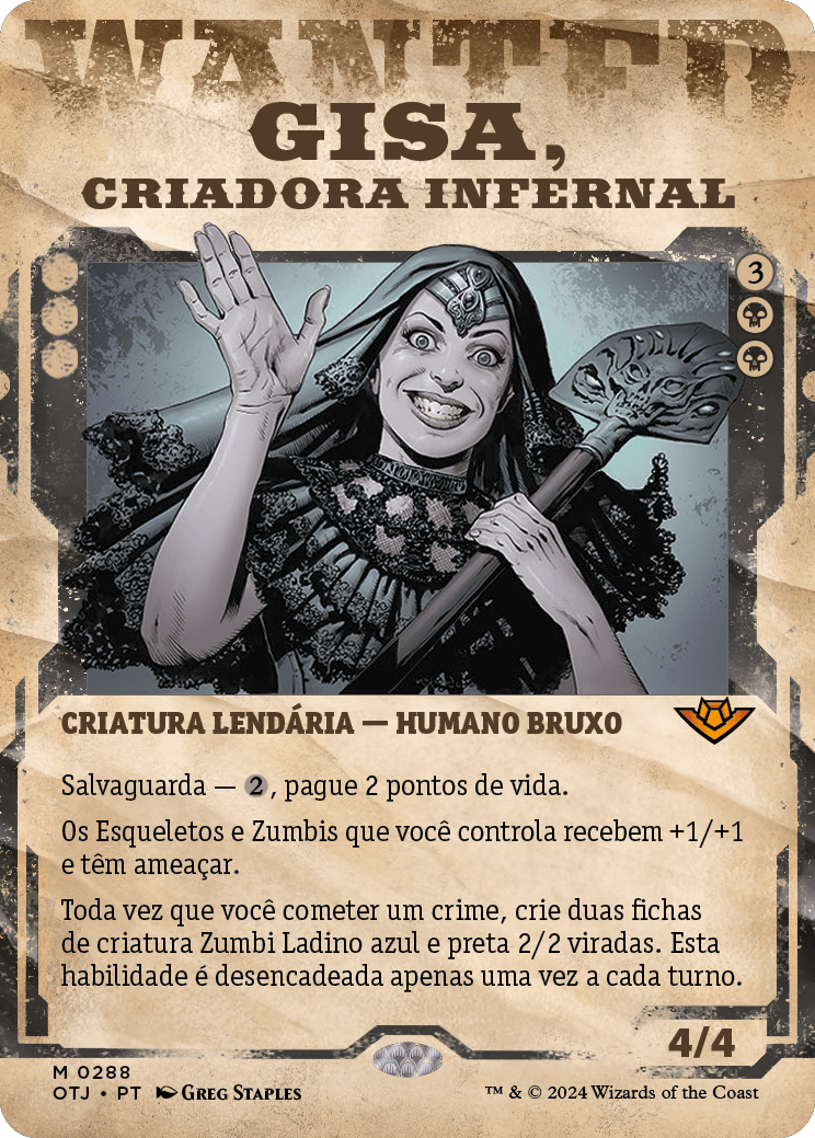 Gisa, Criadora Infernal / Gisa, the Hellraiser - Magic: The Gathering - MoxLand