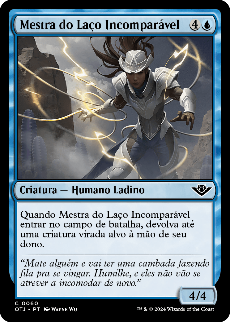 Mestra do Laço Incomparável / Peerless Ropemaster - Magic: The Gathering - MoxLand