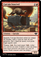 Carcaju Irascível / Irascible Wolverine - Magic: The Gathering - MoxLand