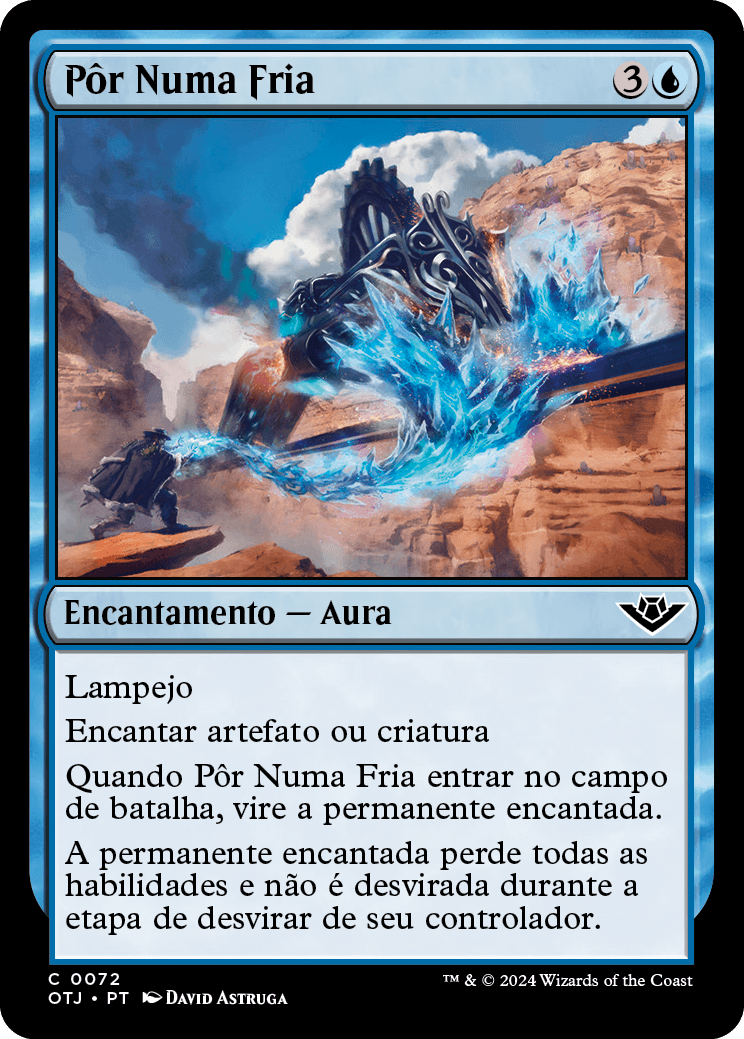 Pôr Numa Fria / Stop Cold - Magic: The Gathering - MoxLand