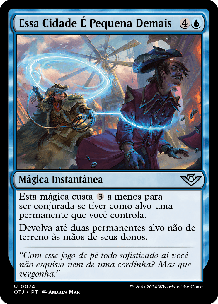Essa Cidade É Pequena Demais / This Town Ain't Big Enough - Magic: The Gathering - MoxLand