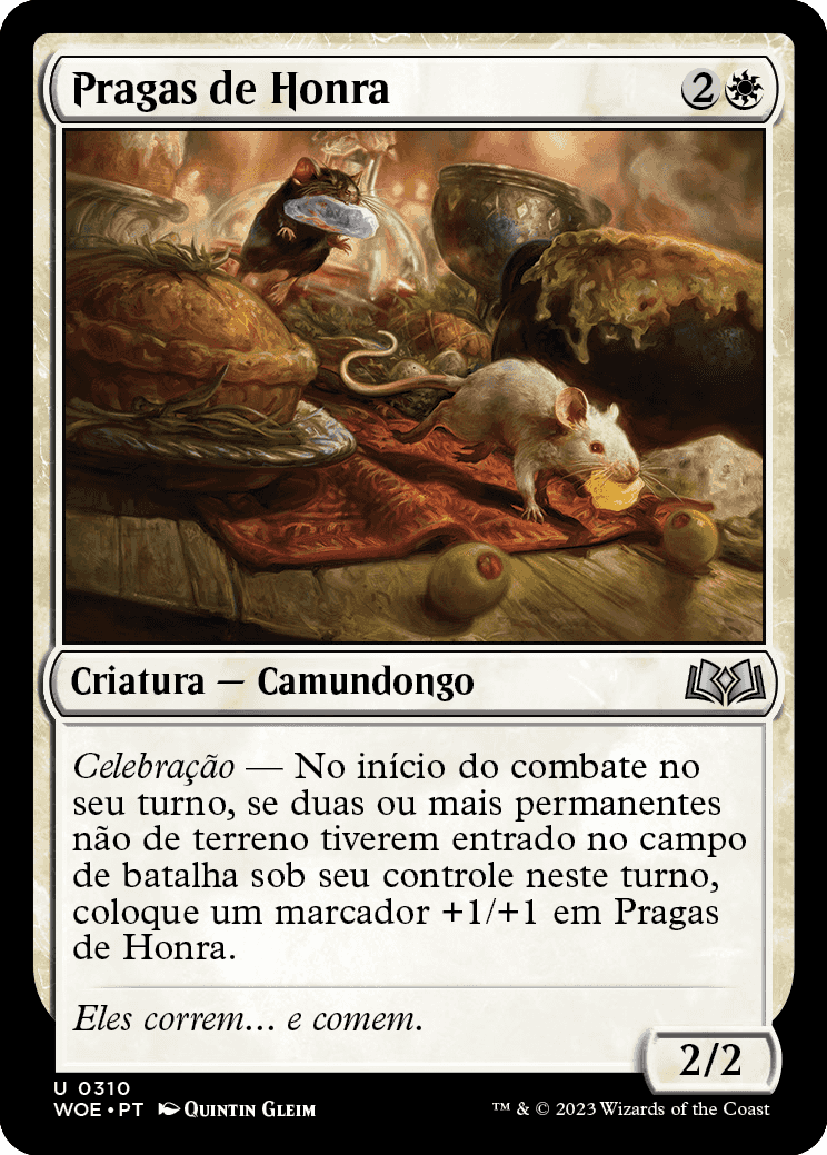 Pragas de Honra / Pests of Honor - Magic: The Gathering - MoxLand