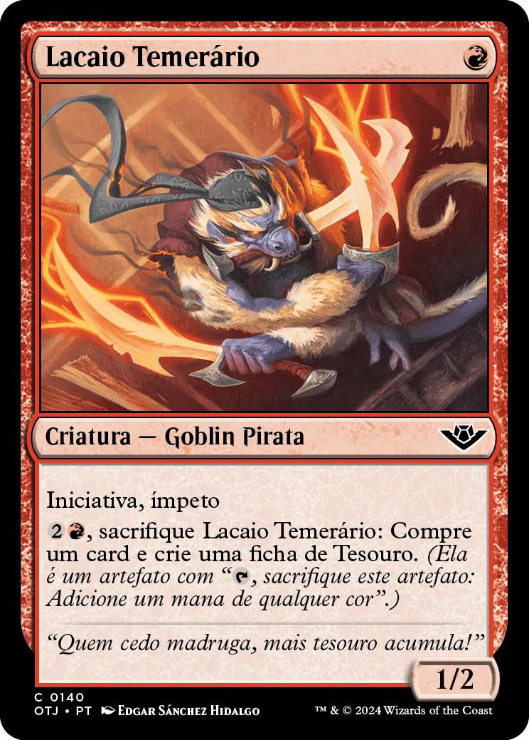 Lacaio Temerário / Reckless Lackey - Magic: The Gathering - MoxLand