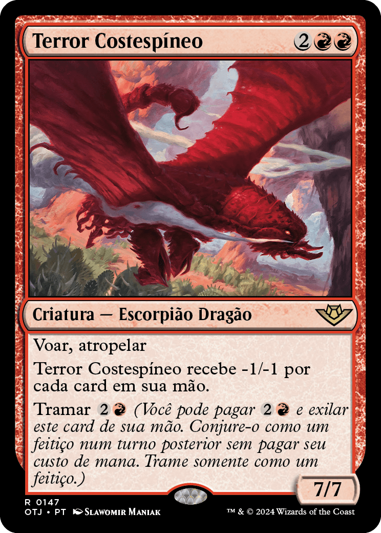 Terror Costespíneo / Stingerback Terror - Magic: The Gathering - MoxLand