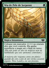 Véu de Pele de Serpente / Snakeskin Veil - Magic: The Gathering - MoxLand