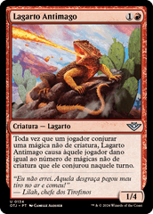 Lagarto Antimago / Magebane Lizard - Magic: The Gathering - MoxLand