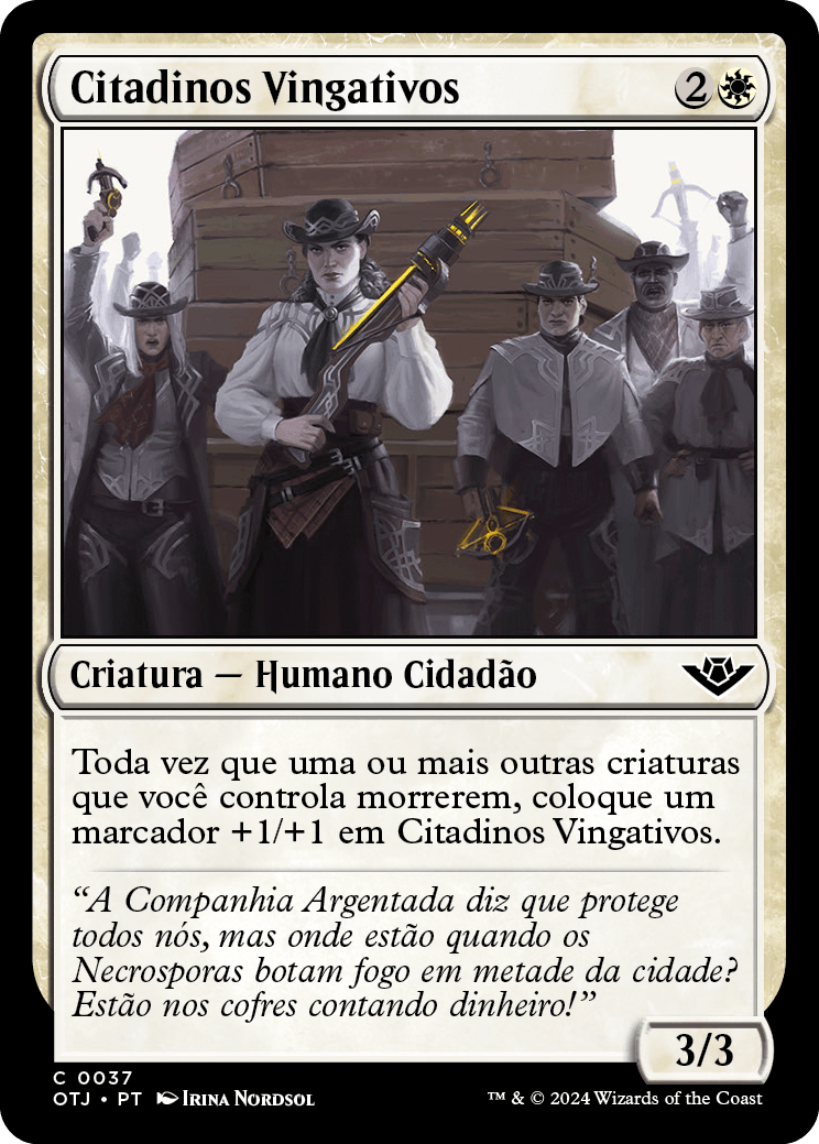 Citadinos Vingativos / Vengeful Townsfolk - Magic: The Gathering - MoxLand