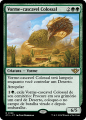 Vorme-cascavel Colossal / Colossal Rattlewurm - Magic: The Gathering - MoxLand