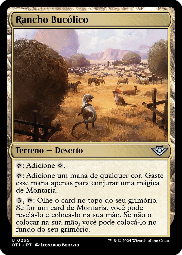 Rancho Bucólico / Bucolic Ranch - Magic: The Gathering - MoxLand
