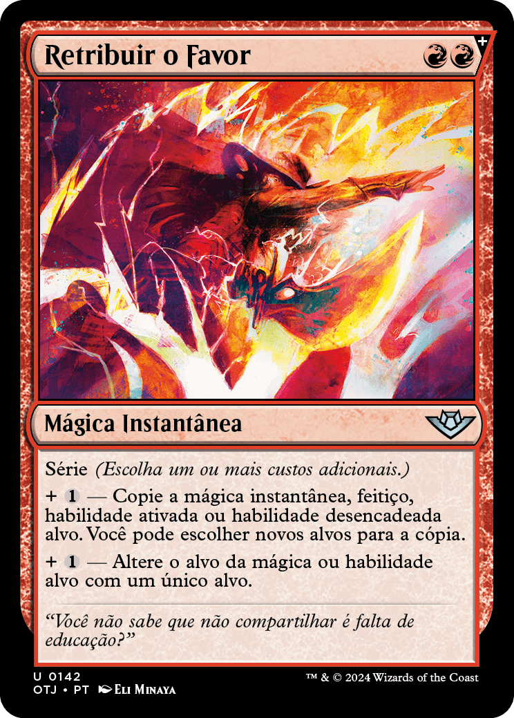 Retribuir o Favor / Return the Favor - Magic: The Gathering - MoxLand