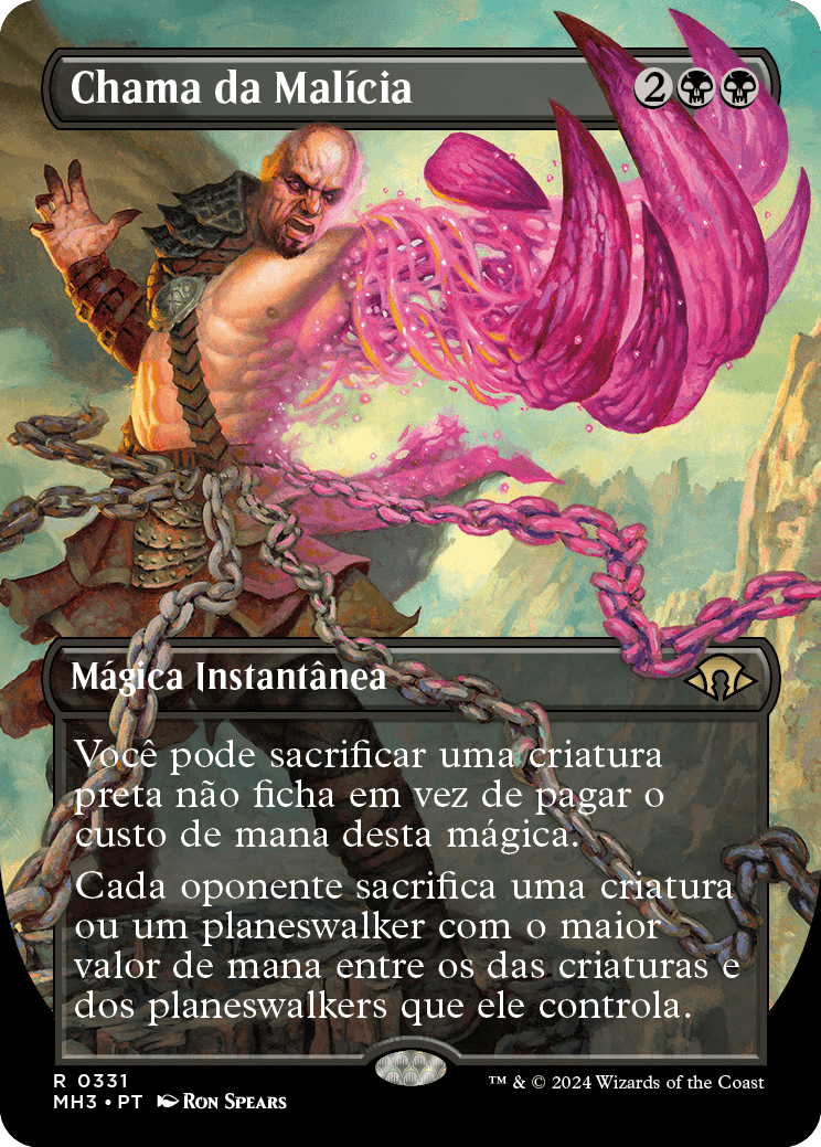 Chama da Malícia / Flare of Malice - Magic: The Gathering - MoxLand