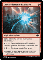 Descarrilamento Explosivo / Explosive Derailment - Magic: The Gathering - MoxLand