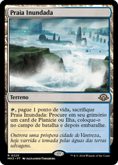 Praia Inundada / Flooded Strand - Magic: The Gathering - MoxLand
