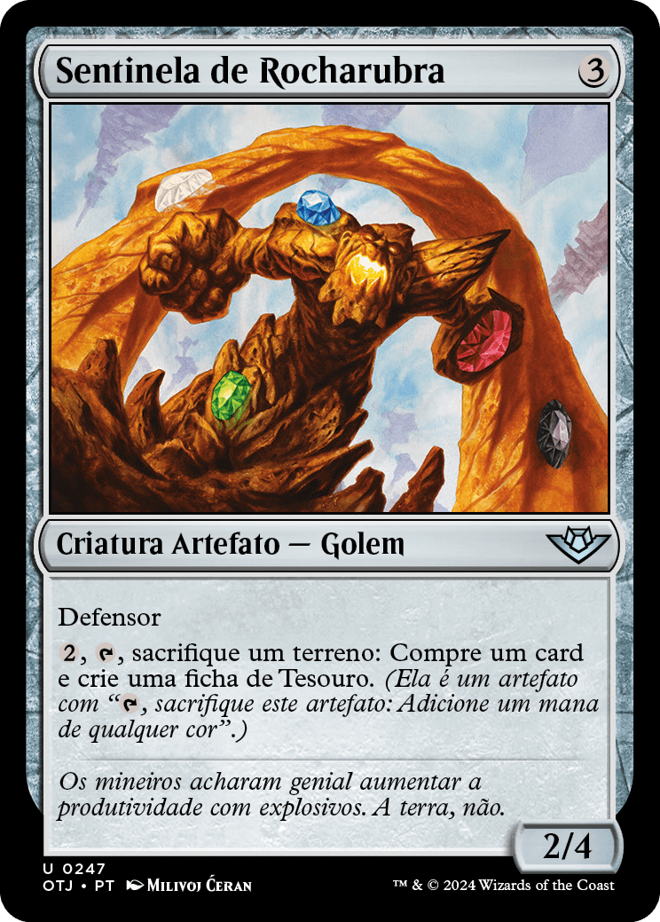 Sentinela de Rocharubra / Redrock Sentinel - Magic: The Gathering - MoxLand