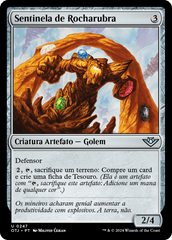 Sentinela de Rocharubra / Redrock Sentinel - Magic: The Gathering - MoxLand