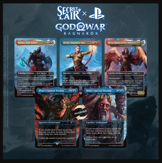 Secret Lair x God of War: Norse - Magic: The Gathering - MoxLand