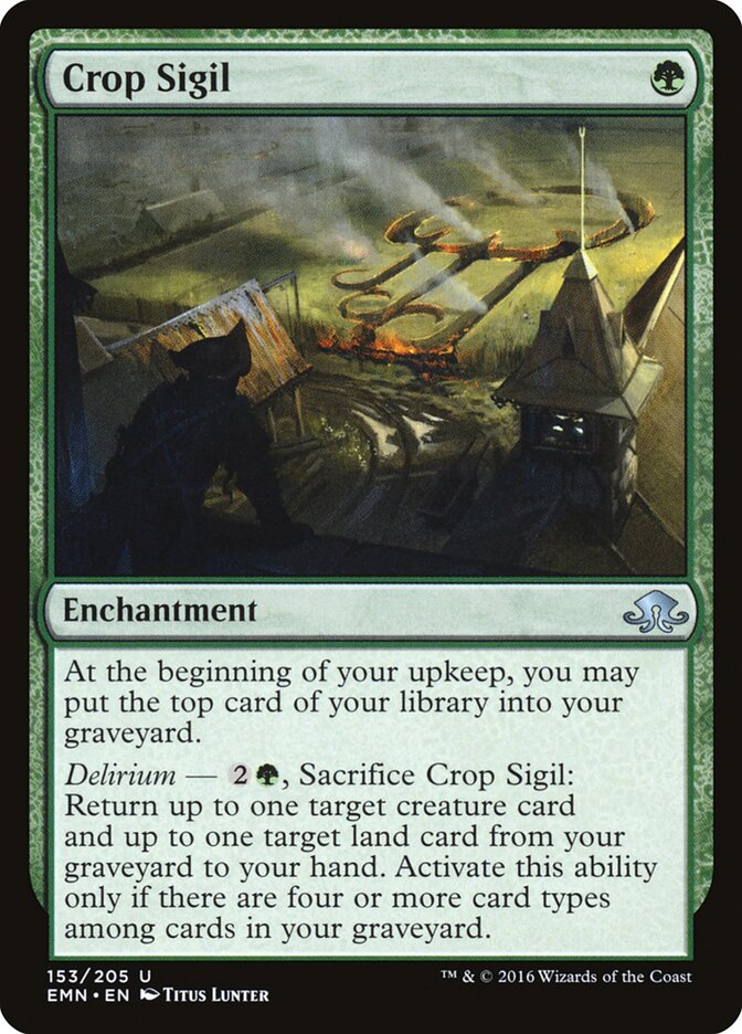 Símbolo na Plantação / Crop Sigil - Magic: The Gathering - MoxLand