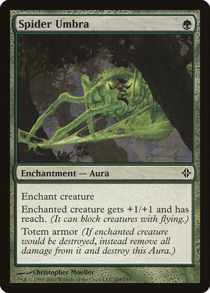 Sombra de Aranha / Spider Umbra - Magic: The Gathering - MoxLand
