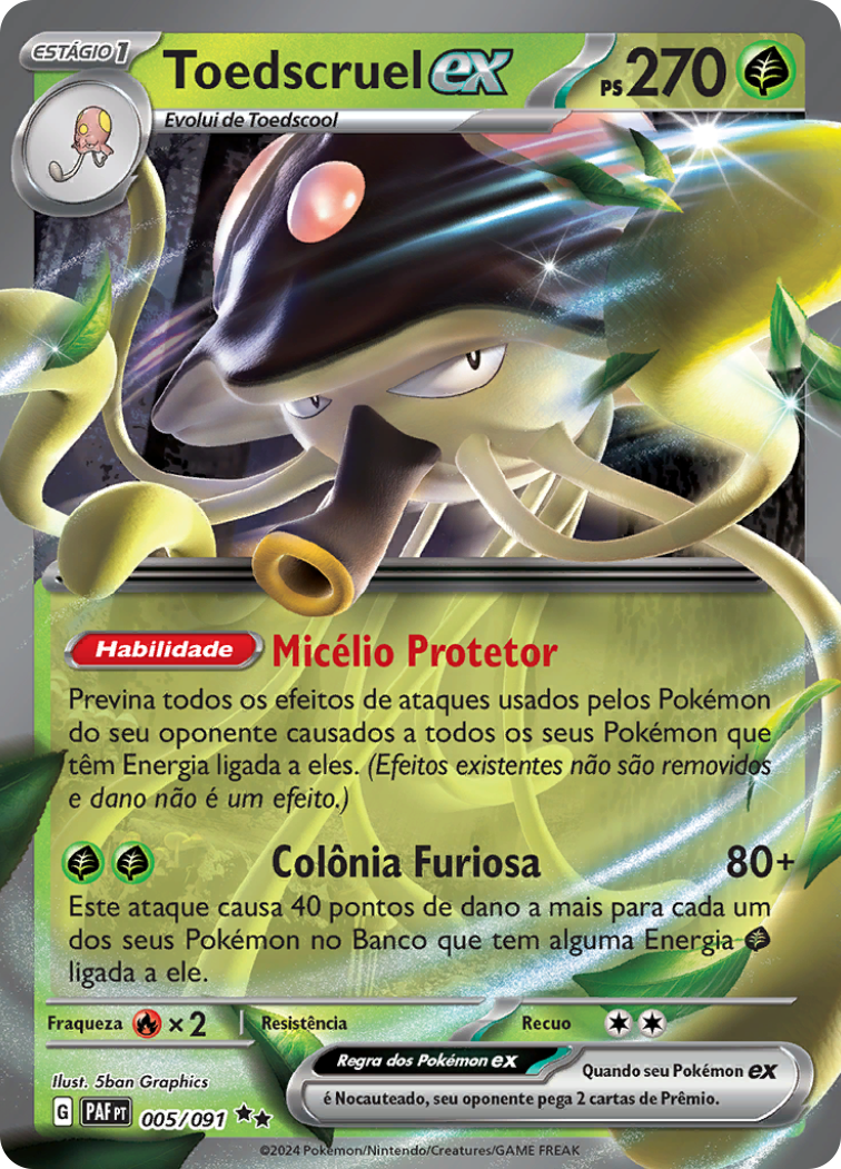 Toedscruel ex - Pokémon TCG - MoxLand